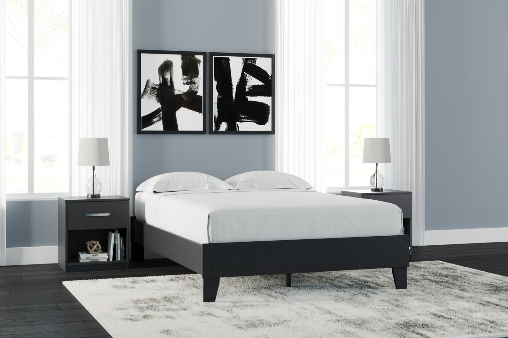 Finch Crisp & Contemporary Bed