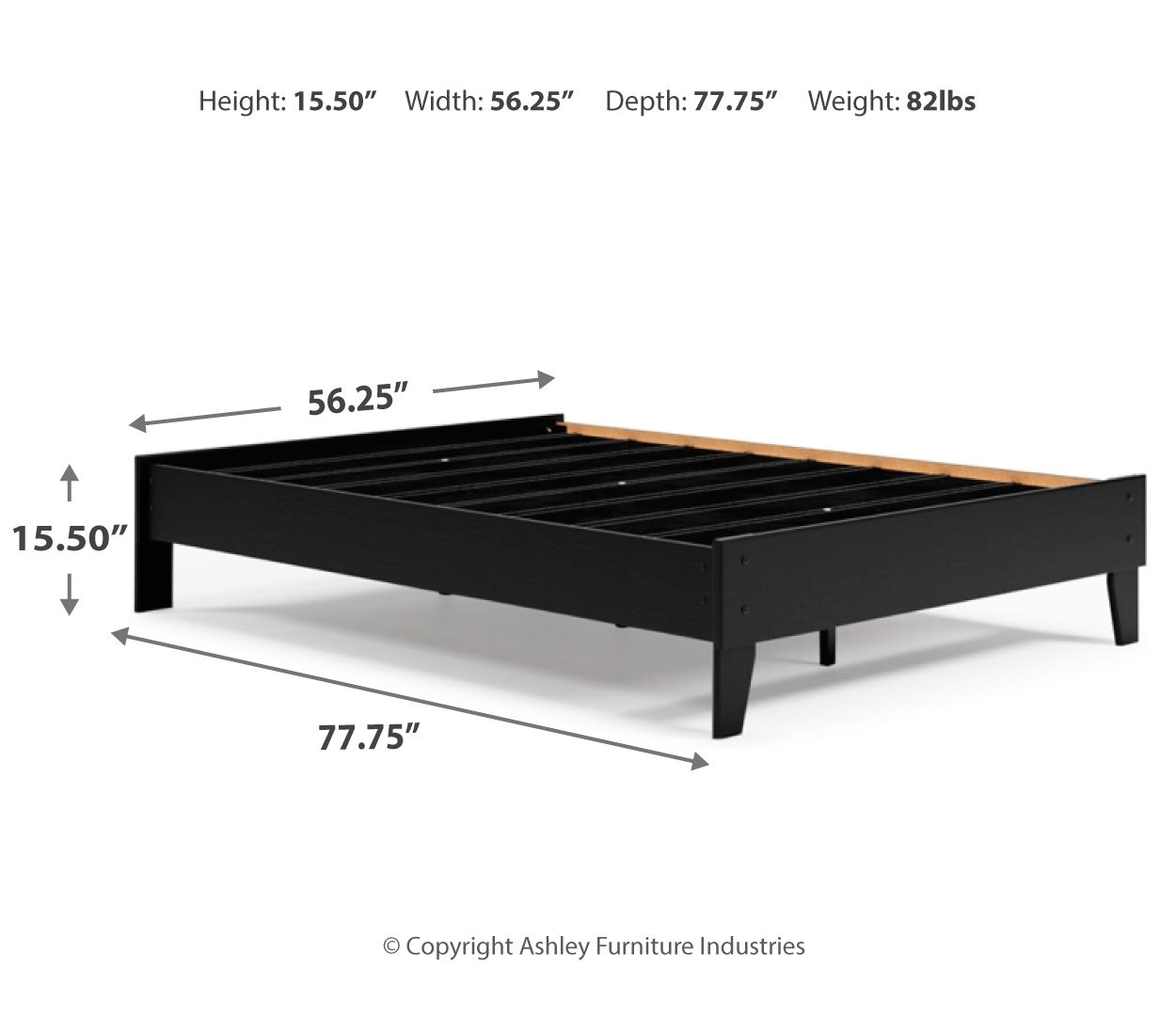 Finch Crisp & Contemporary Bed