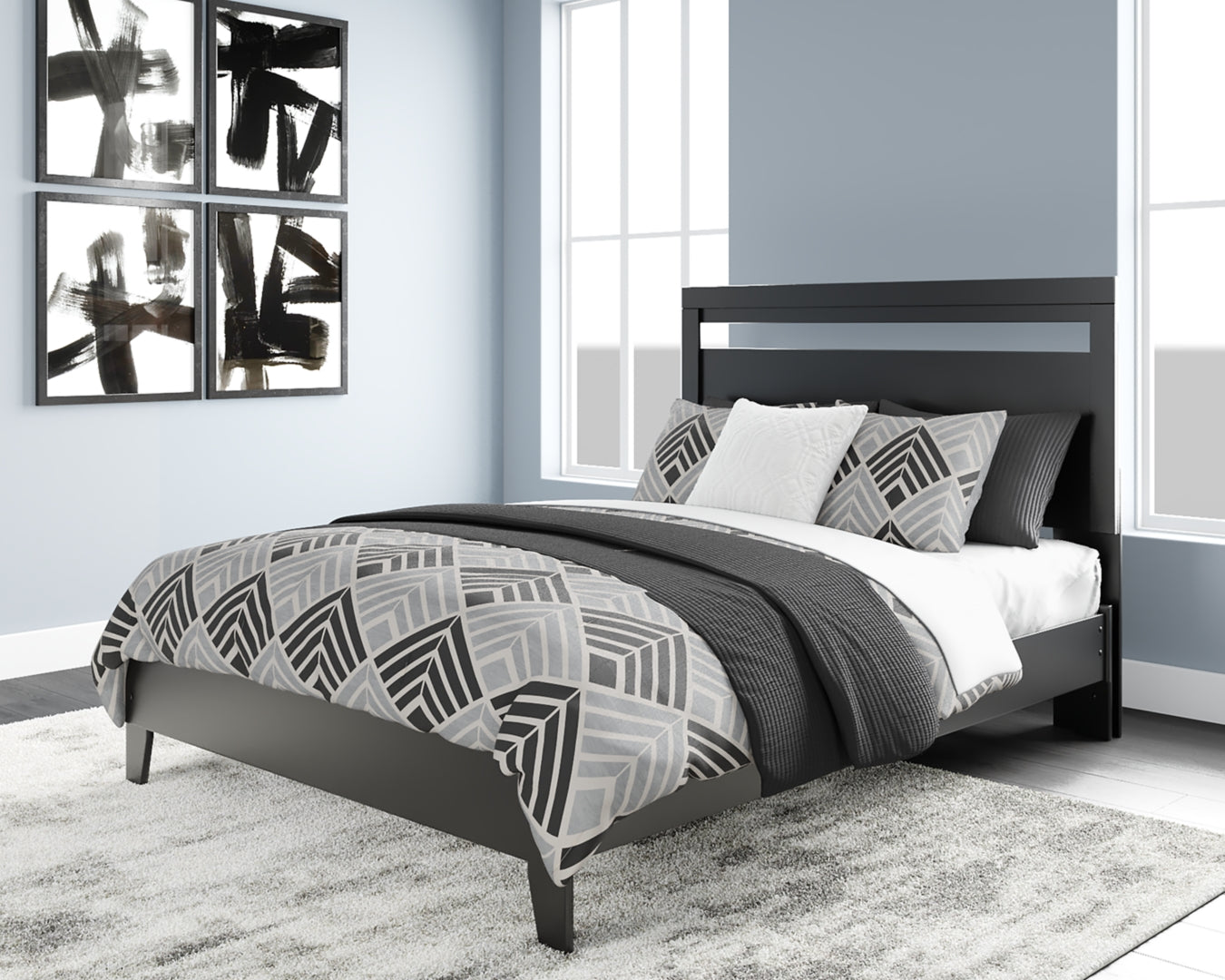 Finch Crisp & Contemporary Bed