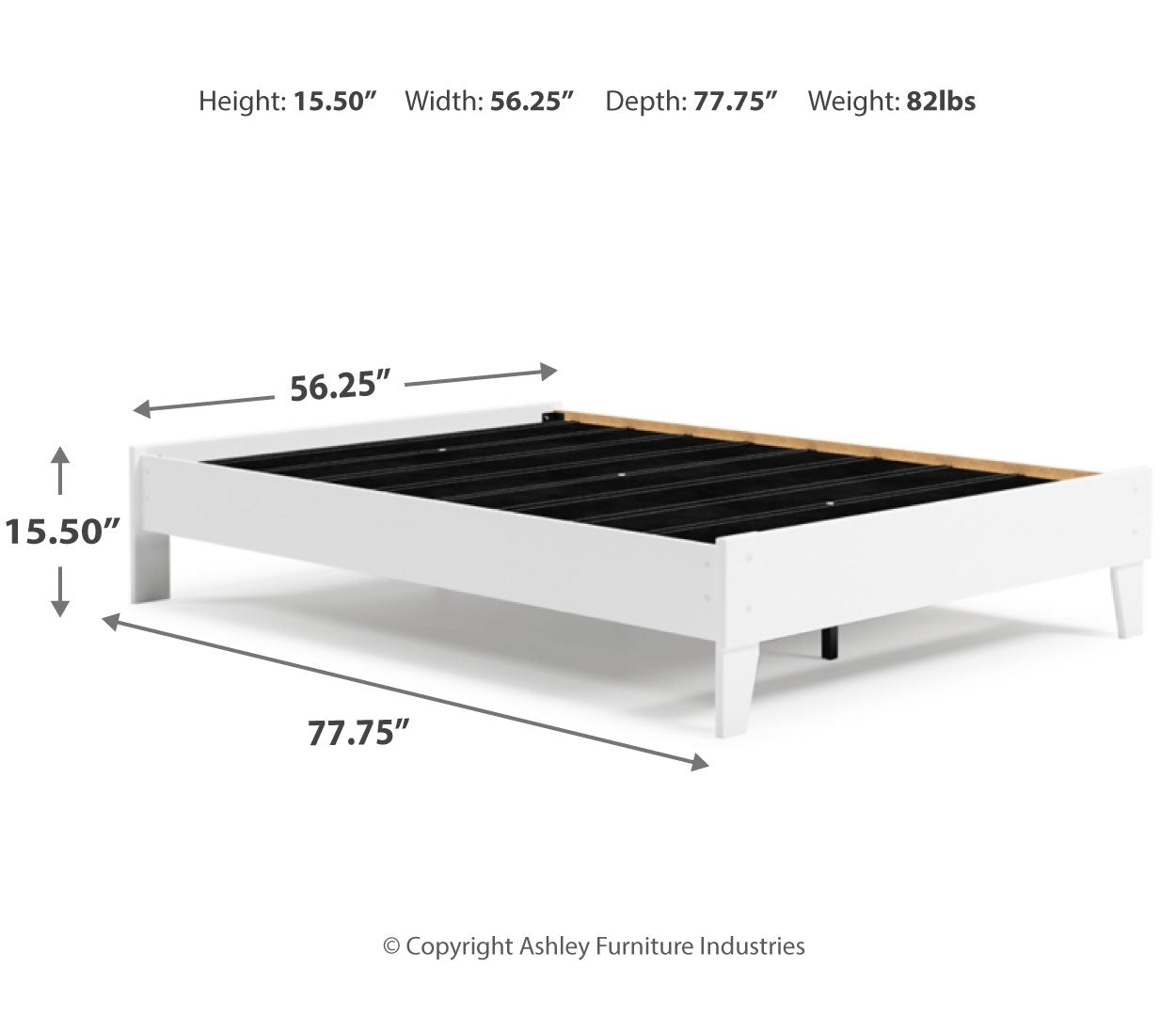 Flannia crisp & contemporary Design Bed