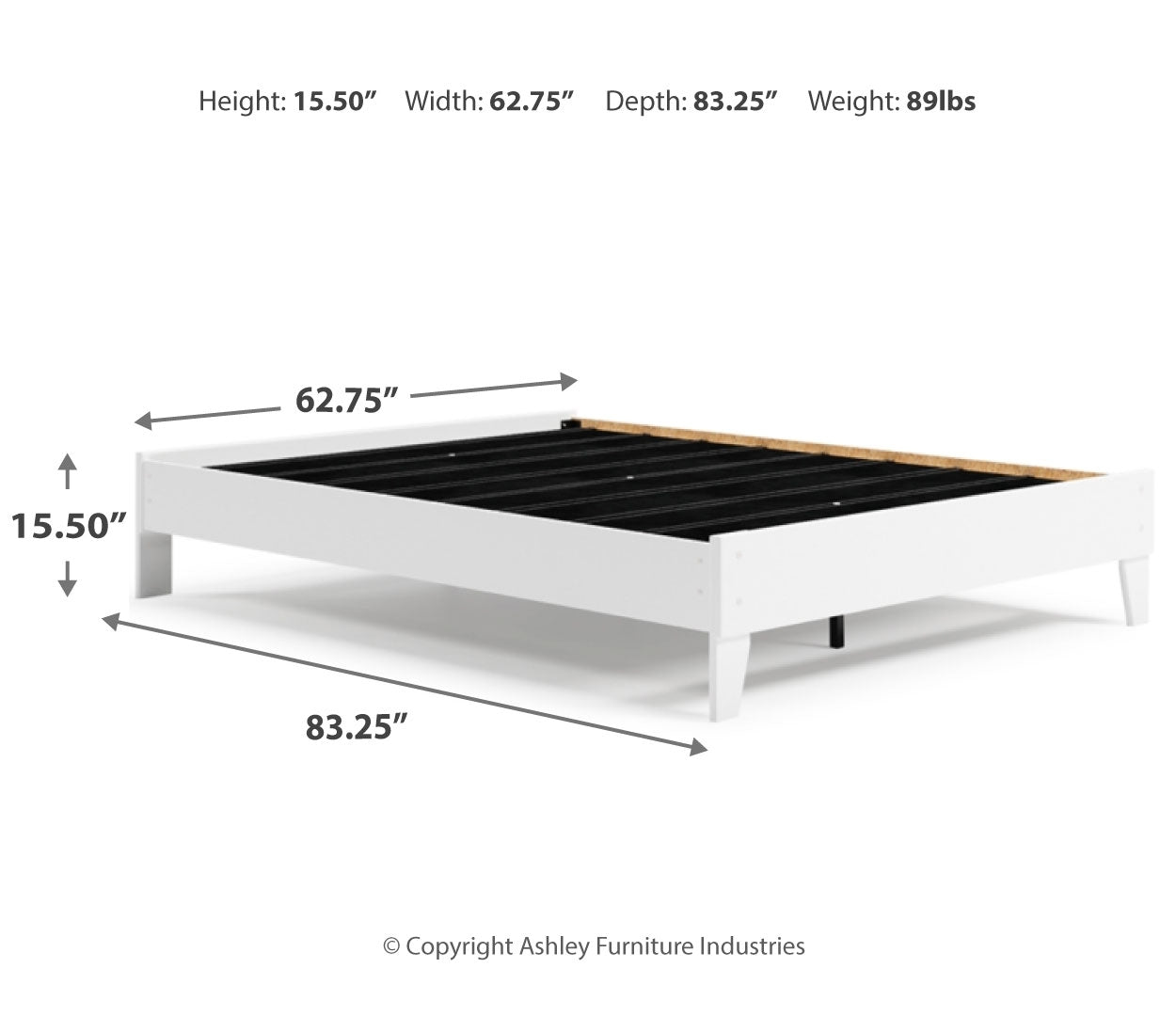 Flannia crisp & contemporary Design Bed