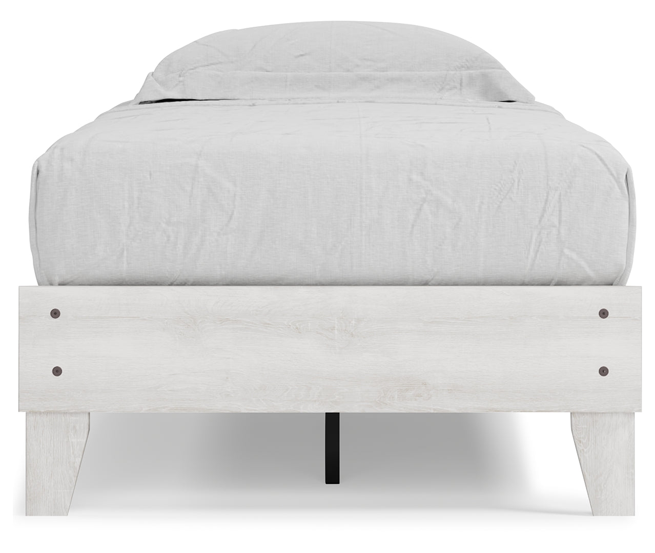 Shawburn Whitewash Distressed Finish Chic Look Bed